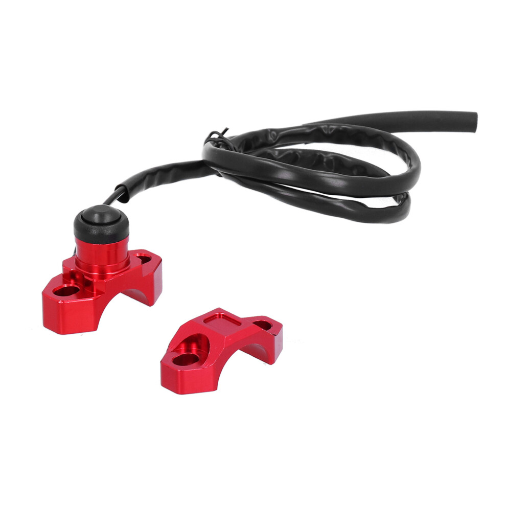 Universal Motorcycle Kill Switch With Mounting Backplate, 7/8In Handlebar Mount 9471358524257