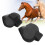 4pcs Horse Tendon Boots Lightweight, Adjustable, Black, Medium 14