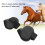 4pcs Horse Tendon Boots Lightweight, Adjustable, Black, Medium 11