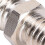 Vis de caméra 1/4-3/8 pouce E8, fer 0,5oz 9