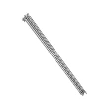 10PCS 14G Bicycle Spokes with Nipples Stainless Steel 193mm J Bend for Bikes