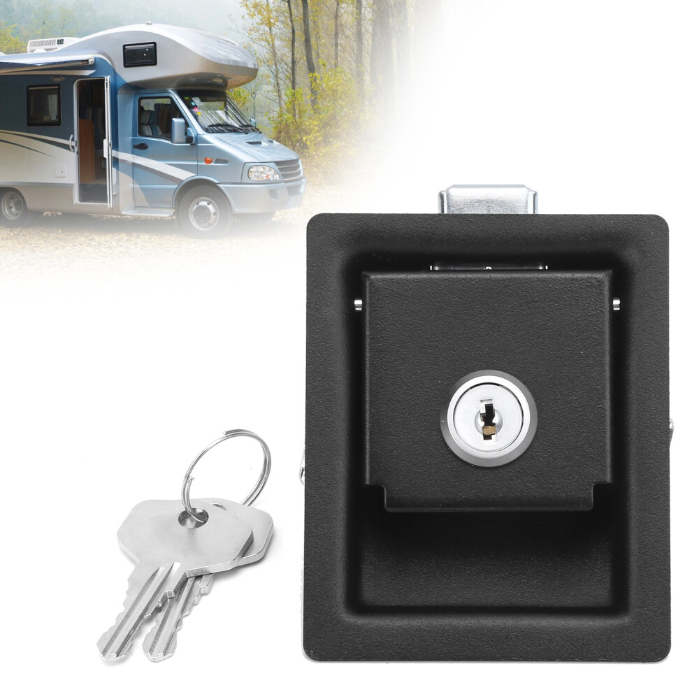 Motorhome Rv Door Lock With 2 Keys For Distribution Cabinets And Car Toolbox 9321358528765