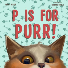 P Is for Purr by Carole Gerber Hardcover Book