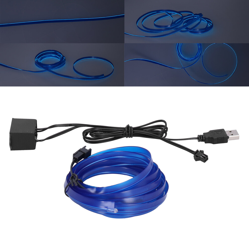 Usb Car Ambient Led Strip 3 M / 9.8 Ft Flexible Interior Decor Lamp Light 5031358530807
