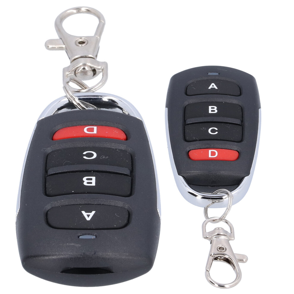 Universal 433Mhz Garage Door Remote Key With 4 Buttons Cloning & Replacement 4131358531079