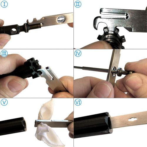 AR15 BCG Carbon Removal Scraper Tool - Stainless Steel 12cm