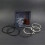 Classical Guitar String Set 6pcs Nylon Black Clear .028-.043 Precision Wound 1