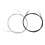 Classical Guitar String Set 6pcs Nylon Black Clear .028-.043 Precision Wound 6