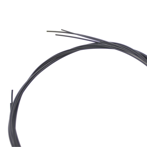 Classical Guitar String Set 6pcs Nylon Black Clear .028-.043 Precision Wound 2