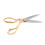 Gold Handle Stainless Steel Tailor Scissors Sharp Blades 8.5 Inch Cutting Tool 10