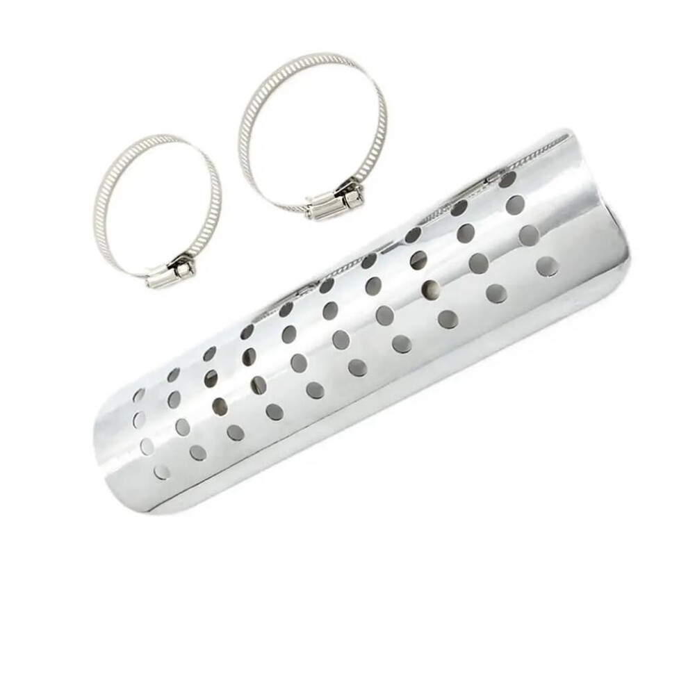 Exhaust Muffler Heat Shield Cover For Most Heat Shields Exhaust Pipe Protector Anti-Scalding Silencer Pipe Guard Color A 9339159045961
