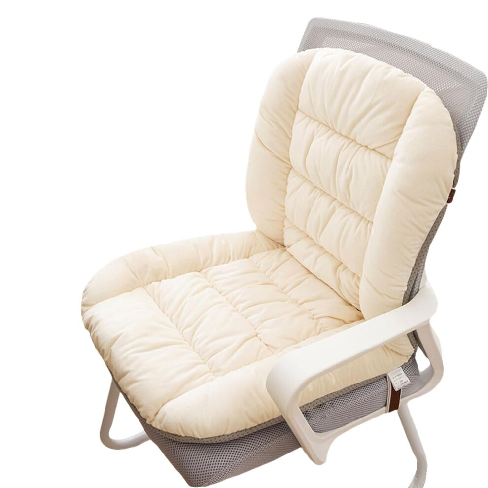 Desk and Chair Cushions Soft Seat Cushions With Removable Chair Covers Office Chair Cushions White-image-OPC-PMSBH25-NEW