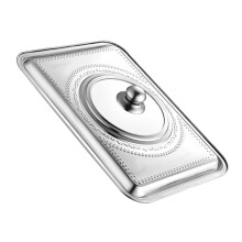 Stainless Steel Pot Cover Lid Universal Fit Oil Splash Guard Lid Protector For Kitchen Cookware Home Restaurant Use