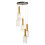 Visconte Hugo Cluster Pendant 5 Light - Black 1