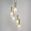 Visconte Hugo Cluster Pendant 5 Light - Black 3