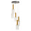 Visconte Hugo Cluster Pendant 5 Light - Black 6