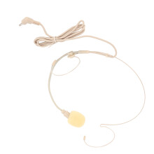 EY528 Kopfmontiertes Einzel-Ohr-Mikrofon, Beige, Mit starkem Bass