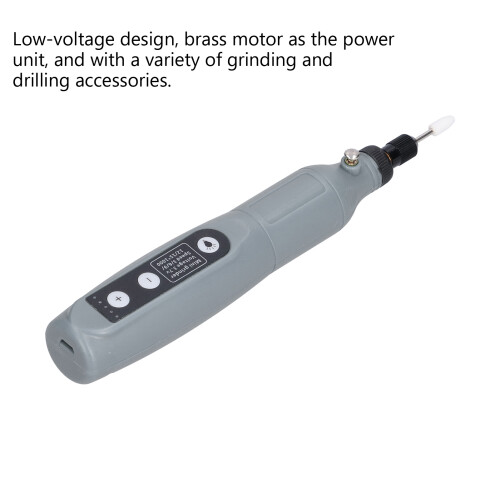 202 Mini-Schleiferset 3,7V Tragbar USB-Aufladung Hellgrau 2