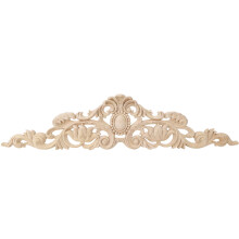 50x12cm Europäischen Stil Holz Carving Applique