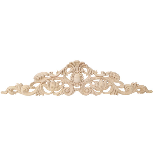 50x12cm Europäischen Stil Holz Carving Applique