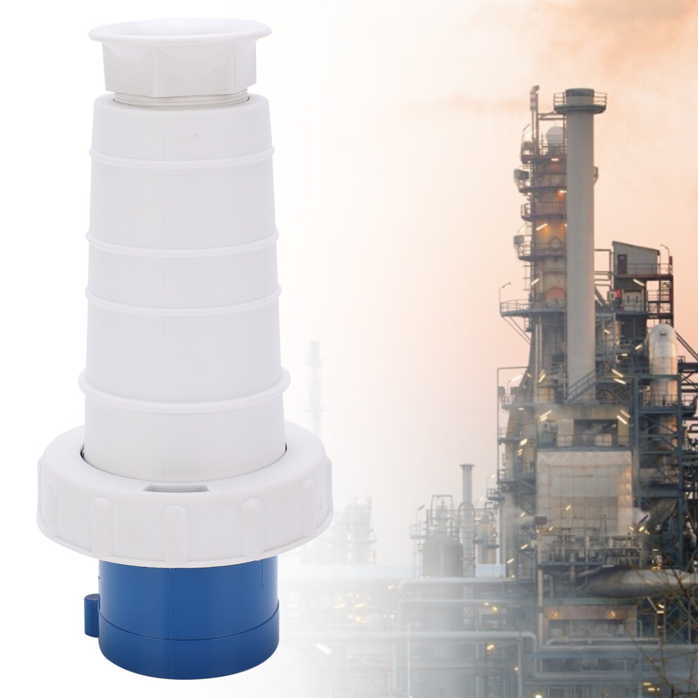 Industrial 3-Pin Single Phase Connector 63A Ip67 For Power Plants & More 8731358536508