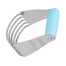 Hochleistungs-Ausstecher aus rostfreiem Stahl für Teig und Gebäck, blau, 116 g