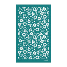 Snowflake Earrings Silk Screen Stencils Christmas Theme-SY169