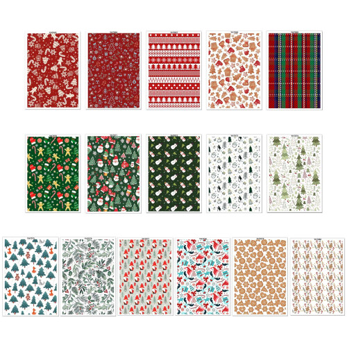 Clay Transfer Paper Clay Transfer Sheets Christmas-YH7065 1
