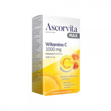 Ascorvita Max Vitamin C + Zinc 30 Tablets