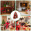 Durable Wood Wine Bottle Holder with Christmas Countdown-Red 4