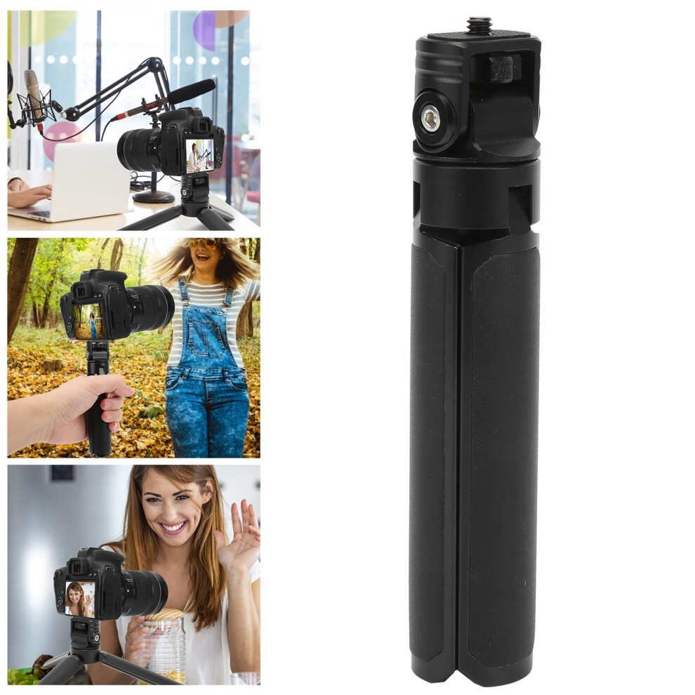Multifunction Desktop Tripod For Filming Tabletop Adjustable Ball Head Compact Black 8491358538635