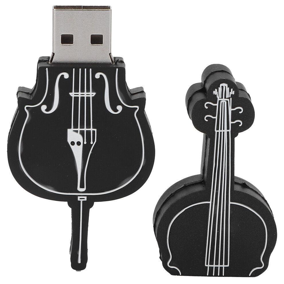 Cartoon Cello-Shaped 32Gb Usb Flash Drive - Portable Data Storage & Transfer 6931358539567