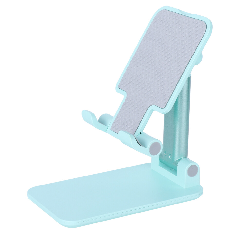 Folding Mobile Phone Holder Aluminum Alloy For Tablets Green 7631358539787