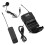 USB-101T système lavalier sans fil à 10 canaux noir 1