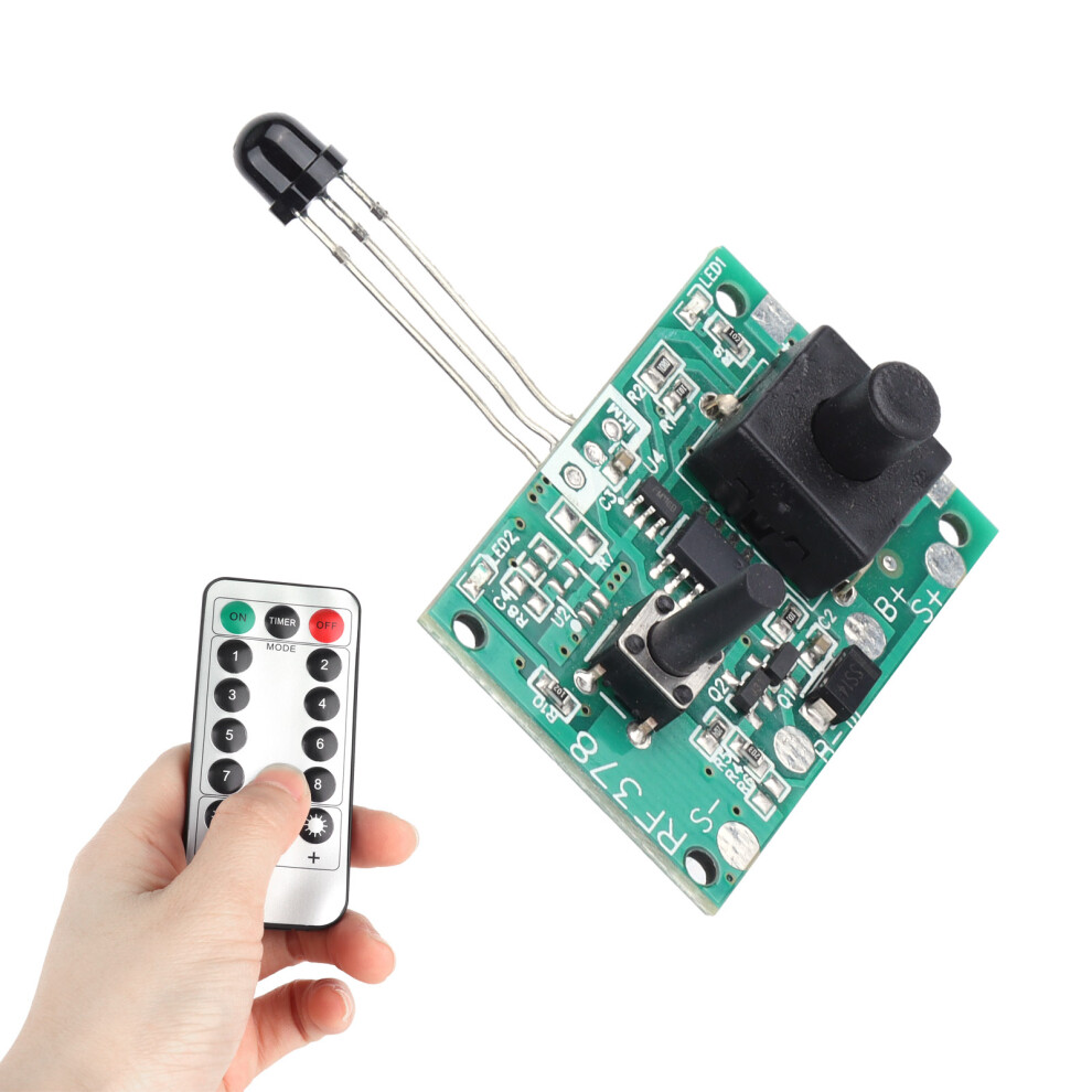 3.7V Solar Controller Module With Remote For 100Led String S Light 9471358541599