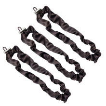 Luxurious Satins Hair Scrunchies 3 Pack Adjustable Size Silk