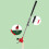 Minitype Golfer Set Golf Accessory Set Golf Course Indoor-Red 6