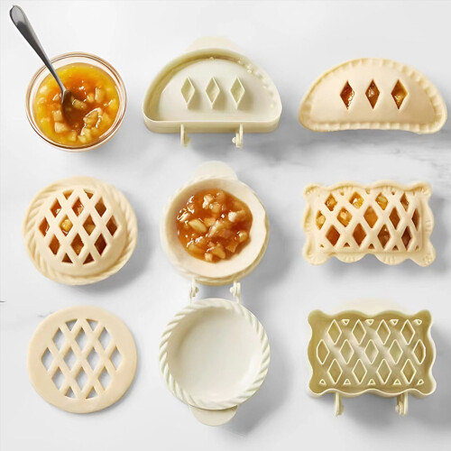 Dough Presser Molds Autumn Pocket Pie Press Mold Fall Pie Maker 2