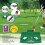 Minitype Golfer Set Golf Accessory Set Golf Course Indoor-Red 5
