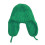 Knitted Trapper Hat Russian Bomber Hat Knit Earflap-Green 1