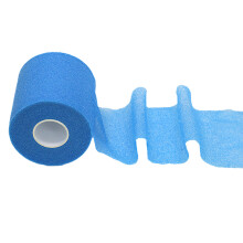 1 Roll Sponges Badminton Racket Grip Cushion Wrap-light blue