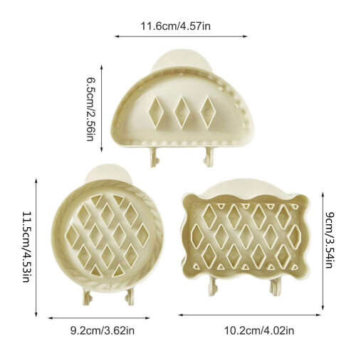 Hand Pie Moulds Baking Tool Kitchen Supplies Dough-rectangle 1