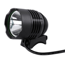 Wasserdichte 1200LM USB Fahrrad-Kopflampe Vorderlicht mit Strobe, Schwarz
