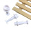3 Pack Round Fondant Cutters Round Spring Dies Baking 3