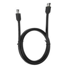 Externe Festplatte ESATA auf SATA Kabel, männlich auf männlich, abgeschirmt, 100 cm Länge