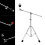 Drum Extension Clamp Rod Boom Arm Adjustable Drum Cymbal Arm 2