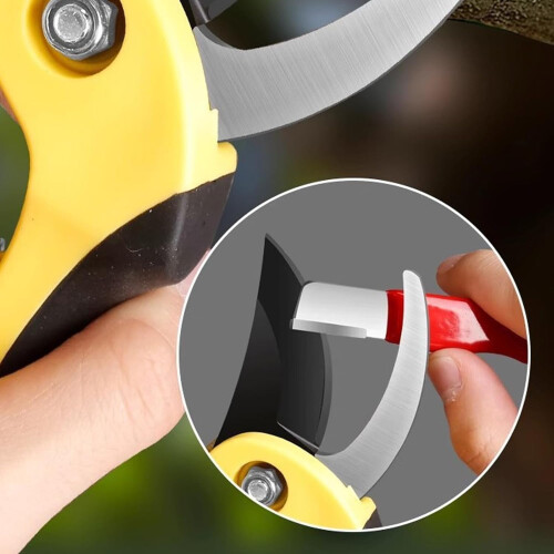 Garden Tool Sharpener Cutter Stone 2Pcs For Garden Shears Scissors Sharpening Multifunctional Cutter Sharpener 1