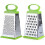 Chef Grater Professional 4-Sided Cheese Grater with Handle 5