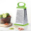 Chef Grater Professional 4-Sided Cheese Grater with Handle 2