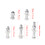 5x M2.5 Turntable Phonograph Screws Hardware Replacement-Silver 2